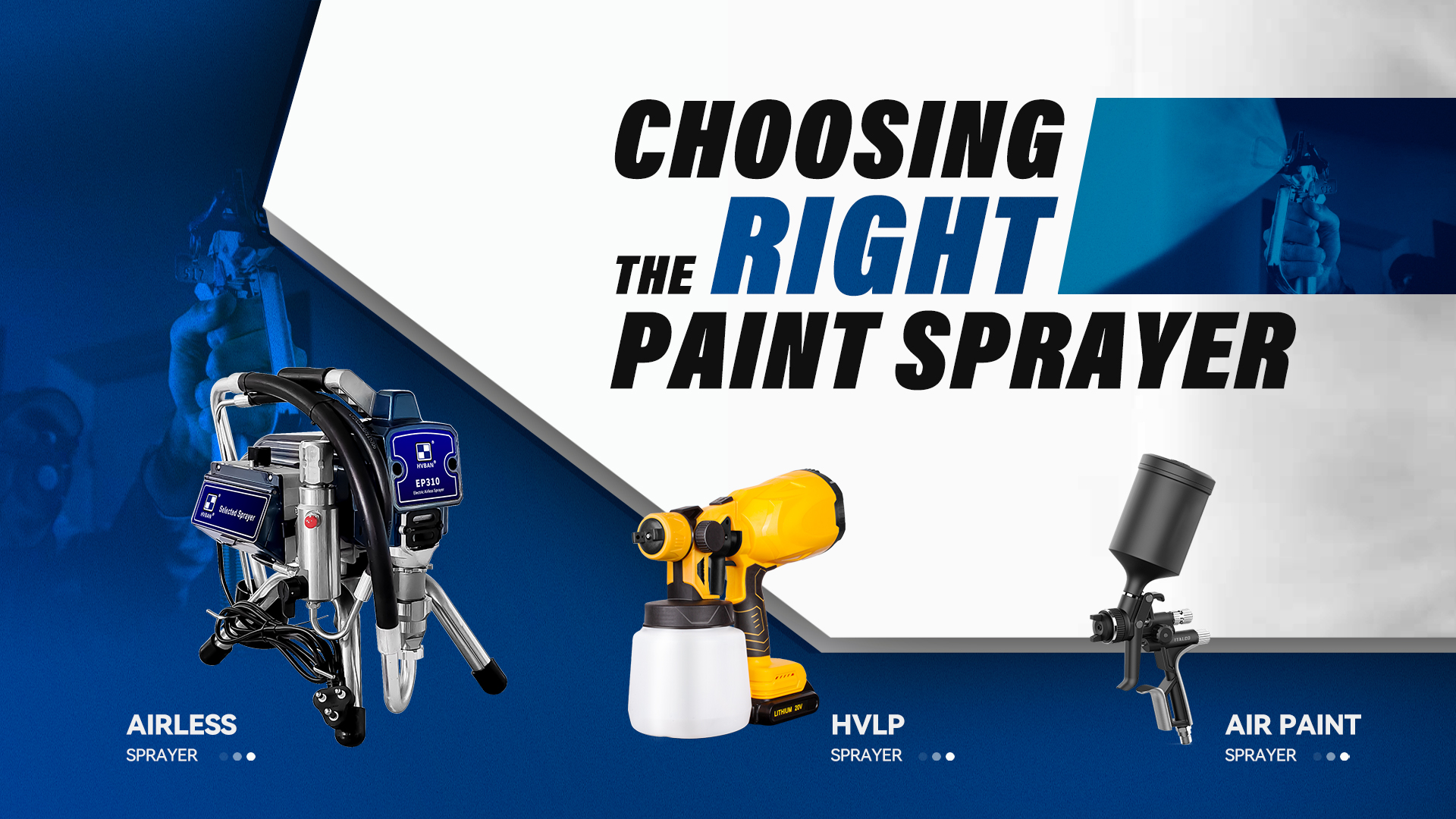 Choosing the Right Paint Sprayer: Why Airless is the Professional&rsquo;s First Choice